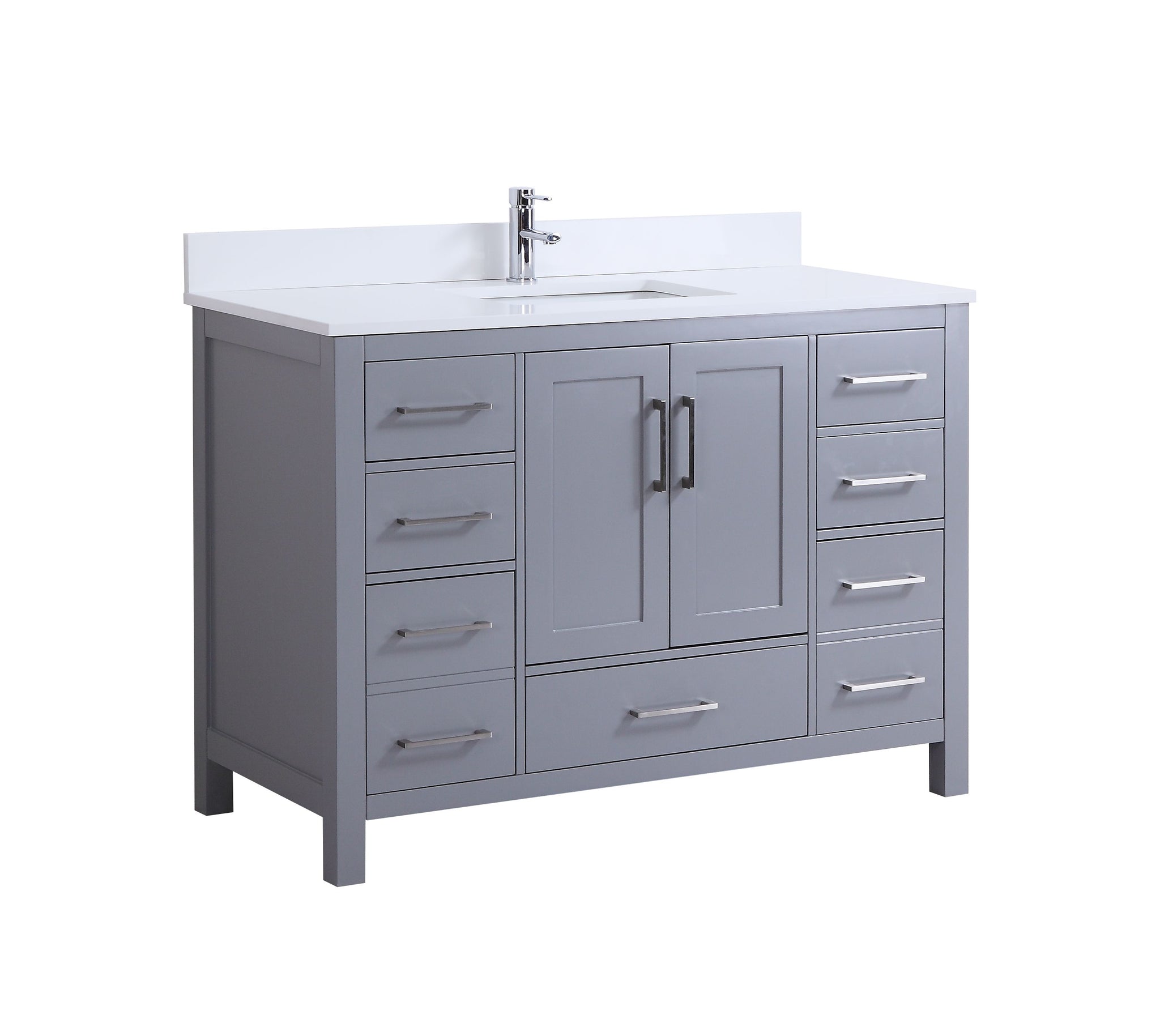 48" Elle, Dusk Grey Bathroom Vanity ML1848-DG