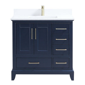 36" Adele, Royal Blue Bathroom Vanity AD2536-RB