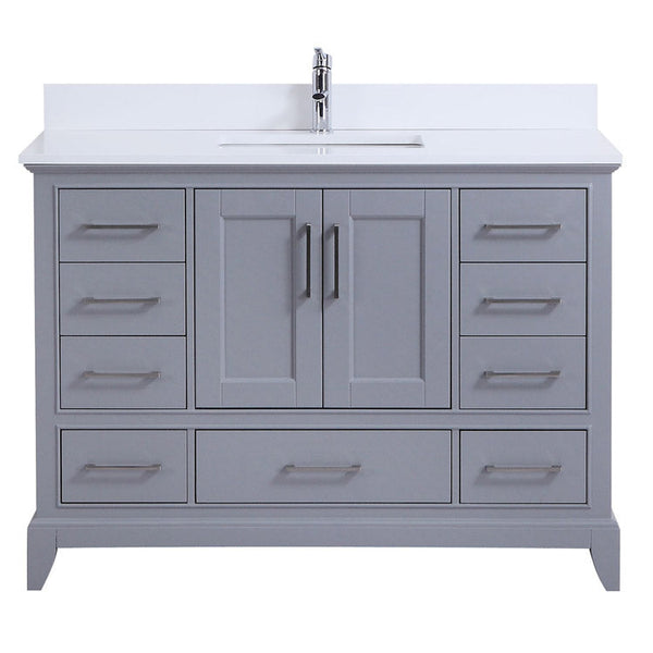 48" Adele, Dusk Grey Bathroom Vanity AD2548-DG