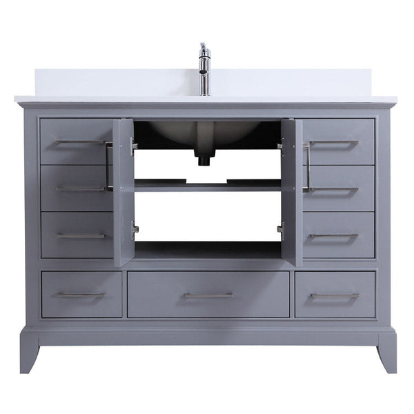 48" Adele, Dusk Grey Bathroom Vanity AD2548-DG