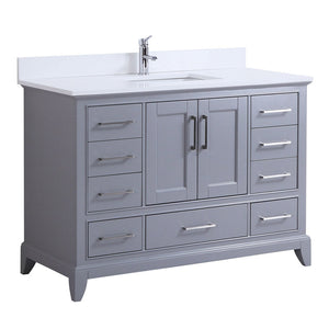 48" Adele, Dusk Grey Bathroom Vanity AD2548-DG