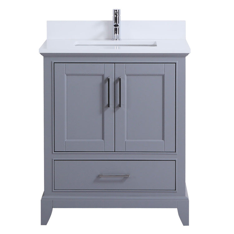 30" Adele, Dusk Grey Bathroom Vanity AD2524-DG