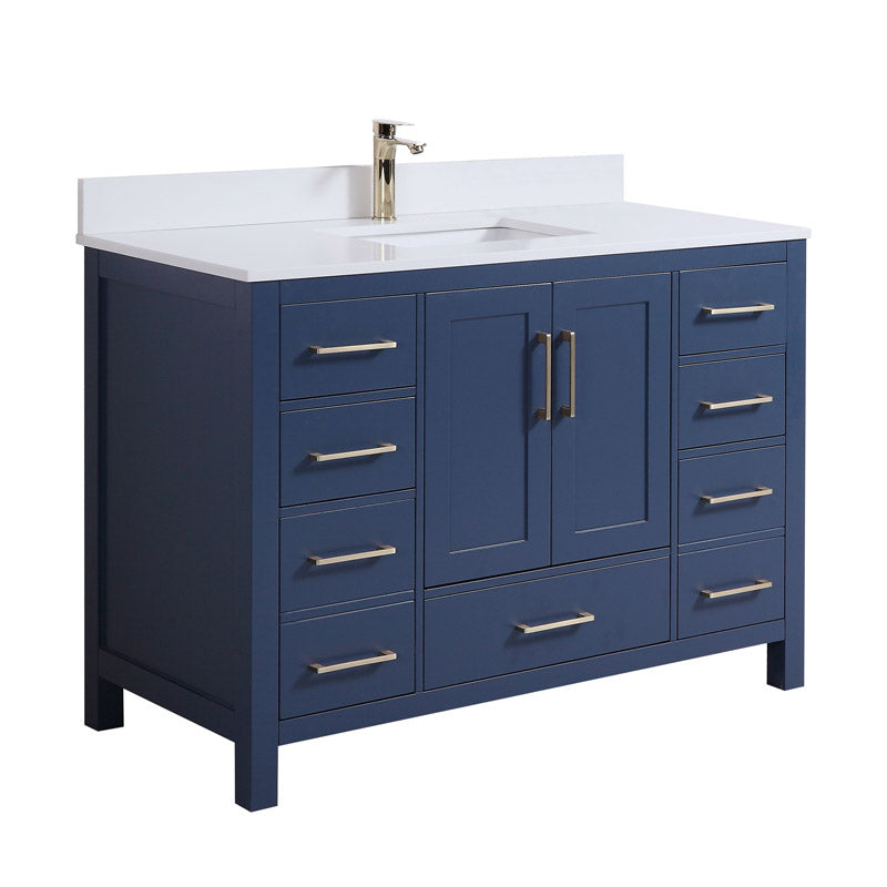 48" Elle, Royal Blue Bathroom Vanity ML1848-MB