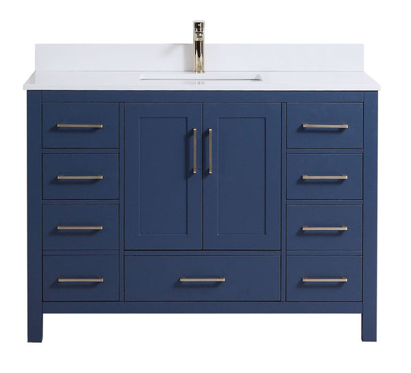 48" Elle, Royal Blue Bathroom Vanity ML1848-MB