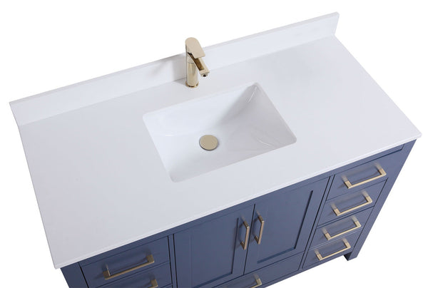 48" Elle, Royal Blue Bathroom Vanity ML1848-MB